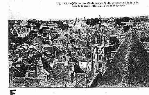 Ville de ALENCON Carte postale ancienne