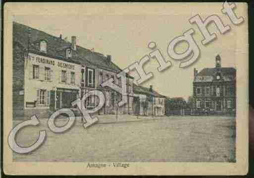 Ville de AMAGNE Carte postale ancienne