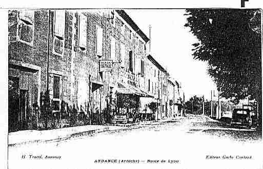 Ville de ANDANCE Carte postale ancienne