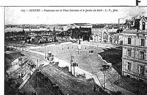 Ville de ANGERS Carte postale ancienne