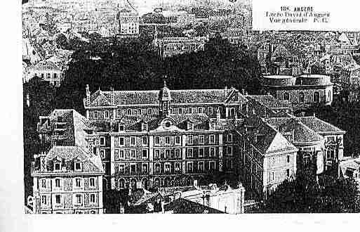 Ville de ANGERS Carte postale ancienne