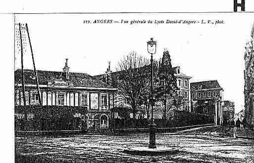 Ville de ANGERS Carte postale ancienne