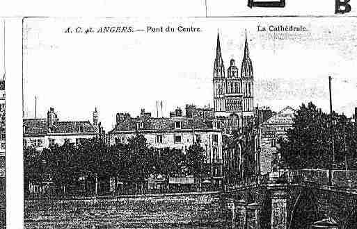 Ville de ANGERS Carte postale ancienne