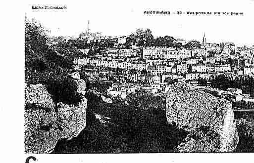 Ville de ANGOULEME Carte postale ancienne