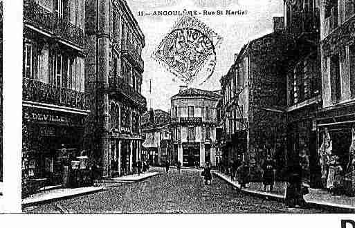 Ville de ANGOULEME Carte postale ancienne