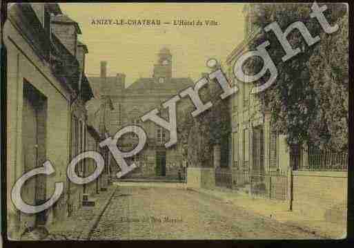 Ville de ANIZYLECHATEAU Carte postale ancienne