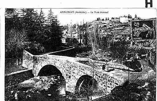 Ville de ANNONAY Carte postale ancienne