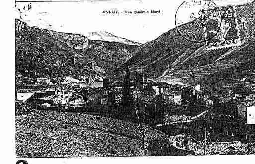 Ville de ANNOT Carte postale ancienne