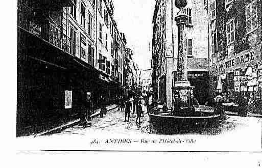 Ville de ANTIBESJUANLESPINS Carte postale ancienne