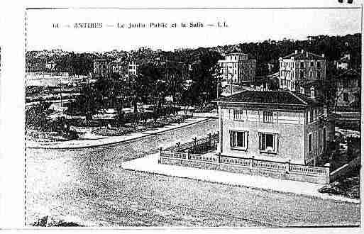 Ville de ANTIBESJUANLESPINS Carte postale ancienne