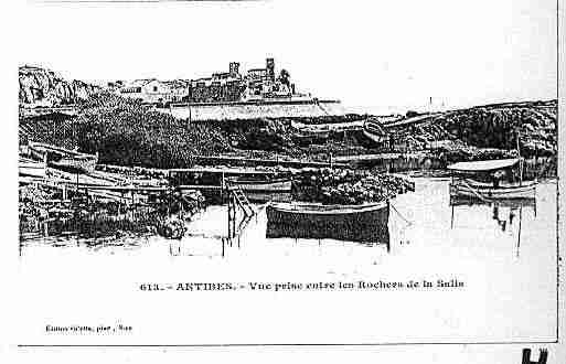 Ville de ANTIBESJUANLESPINS Carte postale ancienne