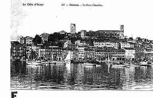 Ville de ANTIBESJUANLESPINS Carte postale ancienne