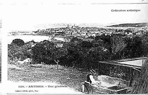 Ville de ANTIBESJUANLESPINS Carte postale ancienne