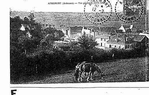 Ville de APREMONT Carte postale ancienne