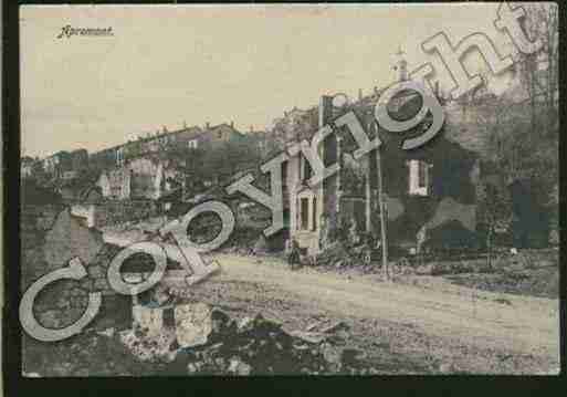 Ville de APREMONT Carte postale ancienne