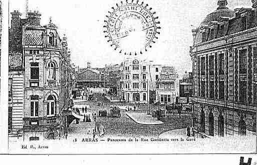 Ville de ARRAS Carte postale ancienne