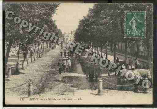 Ville de ARRAS Carte postale ancienne