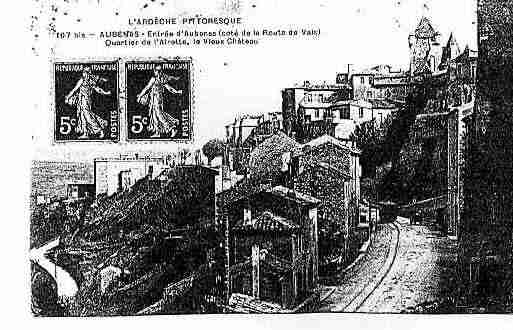 Ville de AUBENAS Carte postale ancienne