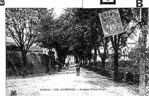 Ville de AUBENAS Carte postale ancienne