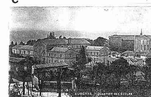 Ville de AUBENAS Carte postale ancienne