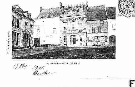 Ville de AUBENTON Carte postale ancienne