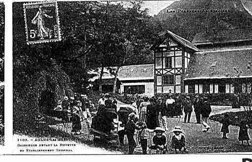 Ville de AULUSLESBAINS Carte postale ancienne