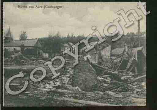 Ville de AURE Carte postale ancienne