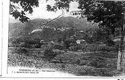 Ville de AURIBEAUSURSIAGNE Carte postale ancienne