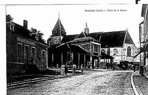 Ville de AUXON Carte postale ancienne