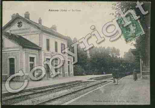 Ville de AUXON Carte postale ancienne