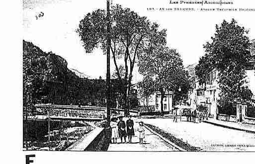 Ville de AXLESTHERMES Carte postale ancienne