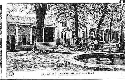 Ville de AXLESTHERMES Carte postale ancienne