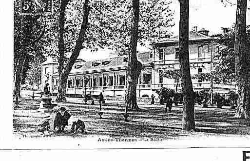 Ville de AXLESTHERMES Carte postale ancienne