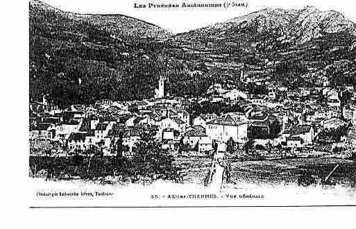 Ville de AXLESTHERMES Carte postale ancienne