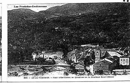 Ville de AXLESTHERMES Carte postale ancienne