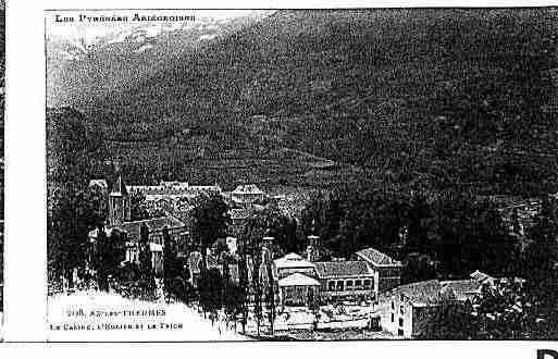 Ville de AXLESTHERMES Carte postale ancienne