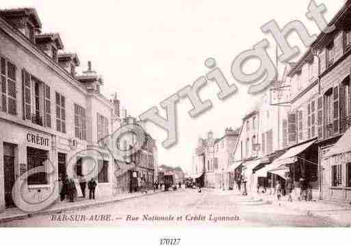 Ville de BARSURAUBE Carte postale ancienne