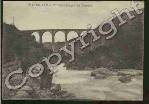 Ville de BARSURLOUP(LE) Carte postale ancienne