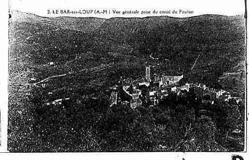 Ville de BARSURLOUP(LE) Carte postale ancienne