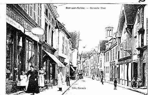 Ville de BARSURSEINE Carte postale ancienne