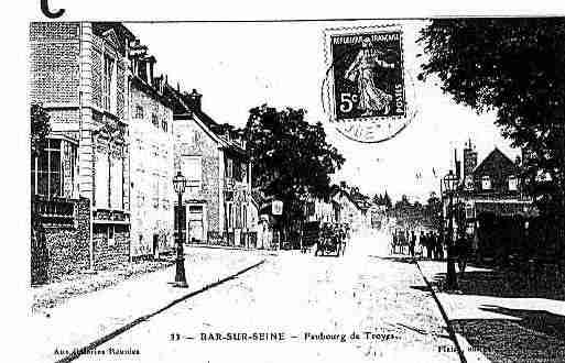 Ville de BARSURSEINE Carte postale ancienne