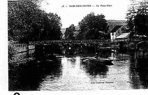 Ville de BARSURSEINE Carte postale ancienne