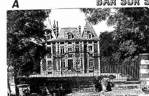 Ville de BARSURSEINE Carte postale ancienne