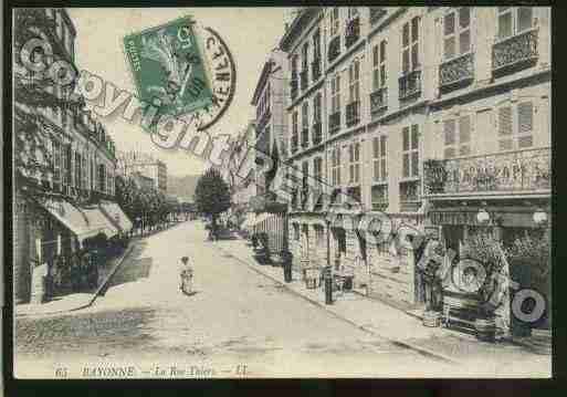 Ville de BAYONNE Carte postale ancienne