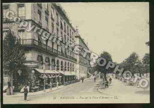 Ville de BAYONNE Carte postale ancienne