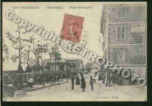 Ville de BAYONNE Carte postale ancienne