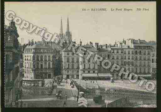 Ville de BAYONNE Carte postale ancienne