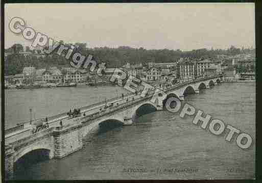 Ville de BAYONNE Carte postale ancienne