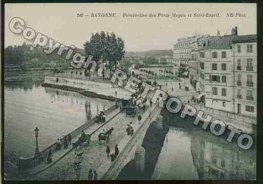 Ville de BAYONNE Carte postale ancienne