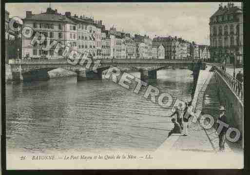 Ville de BAYONNE Carte postale ancienne